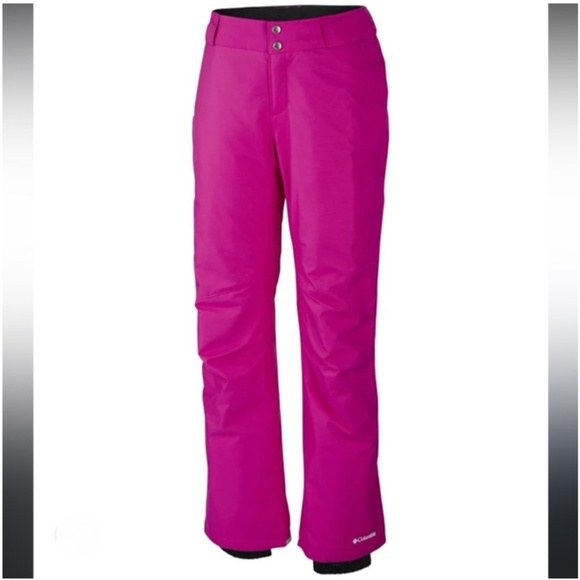Columbia Women's Groovy Pink Ski Pants - Picture 2 of 10